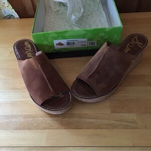 Sam Edelman Brown Slide Sandals 10/40